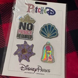 Disney Patched Princess Patches Beauty and The Beast No Prince Needed Ariel